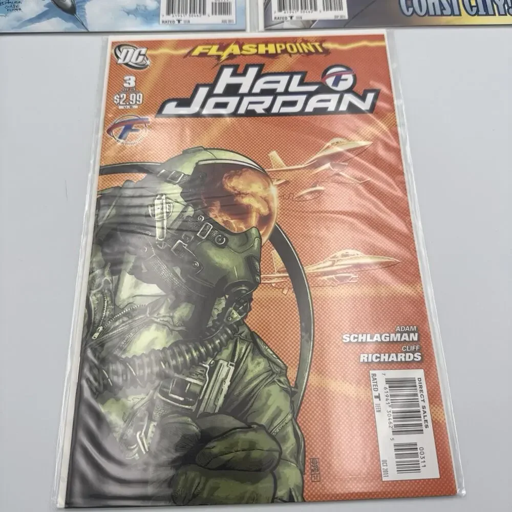 Flashpoint: Hal Jordan 1 2 3 NM 2011 Complete Set DC Comics Series 1 - 3 Lot